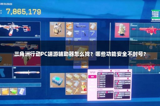 三角洲行动PC端游辅助器怎么找？哪些功能安全不封号？